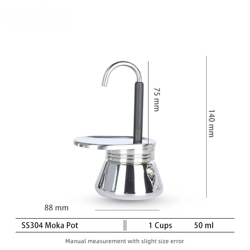 2 cups espresso coffee maker