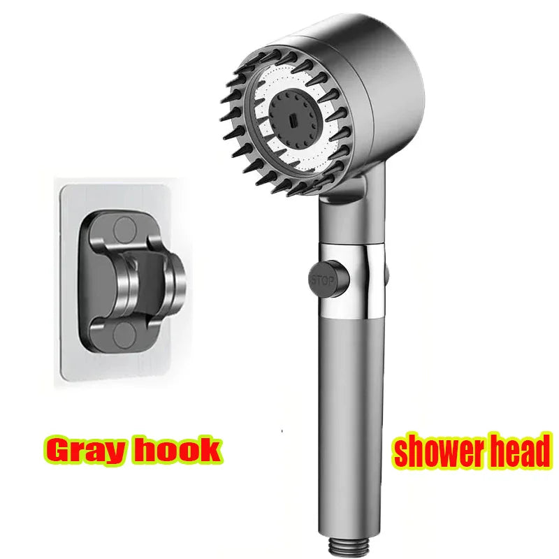 High-pressure spa head