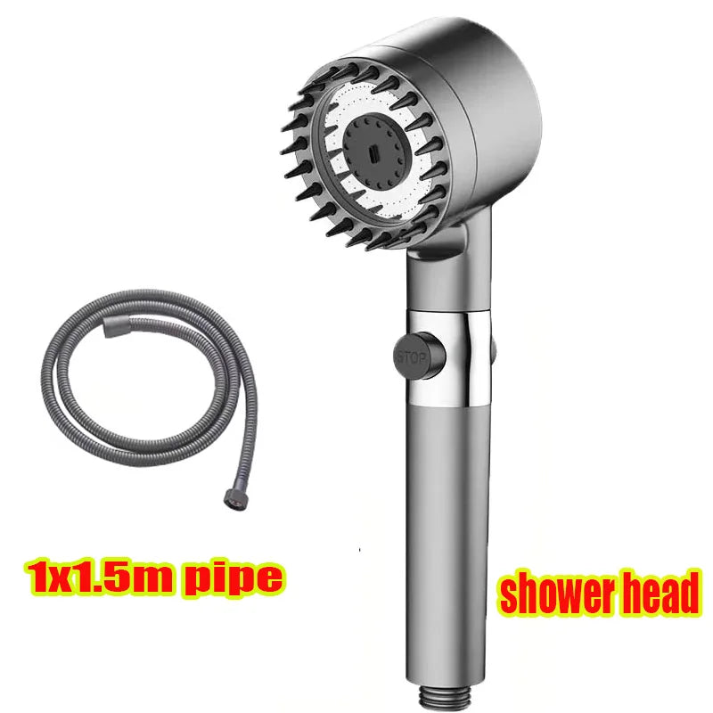 High-pressure spa head