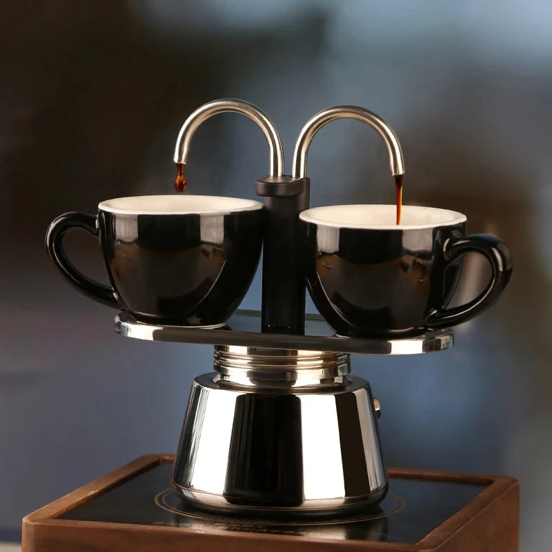 2 cups espresso coffee maker