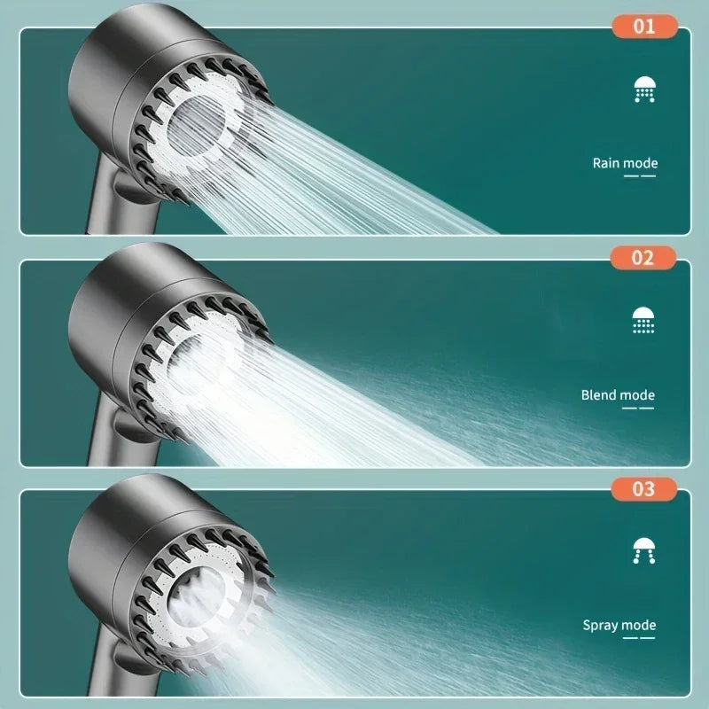 High-pressure spa head