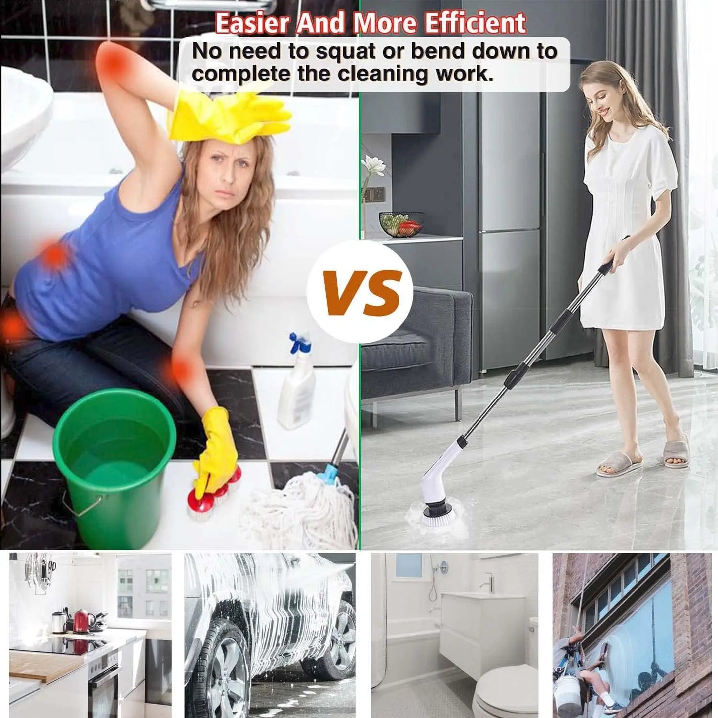 Electric Multipurpose Cleaning Brush