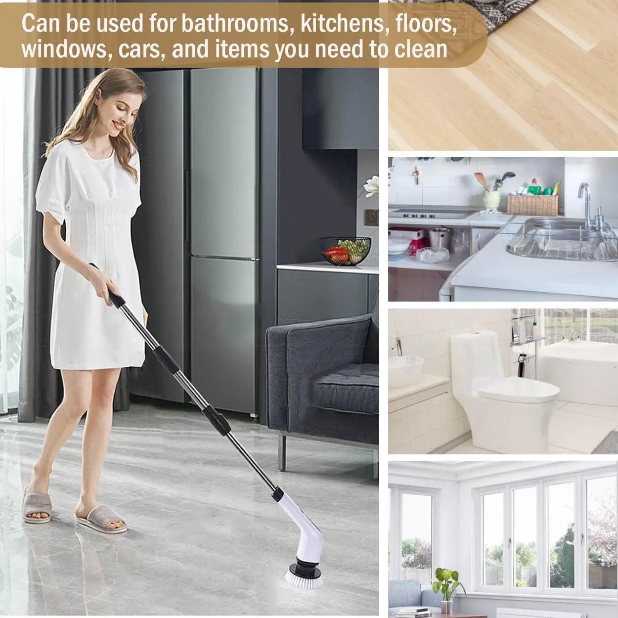 Electric Multipurpose Cleaning Brush