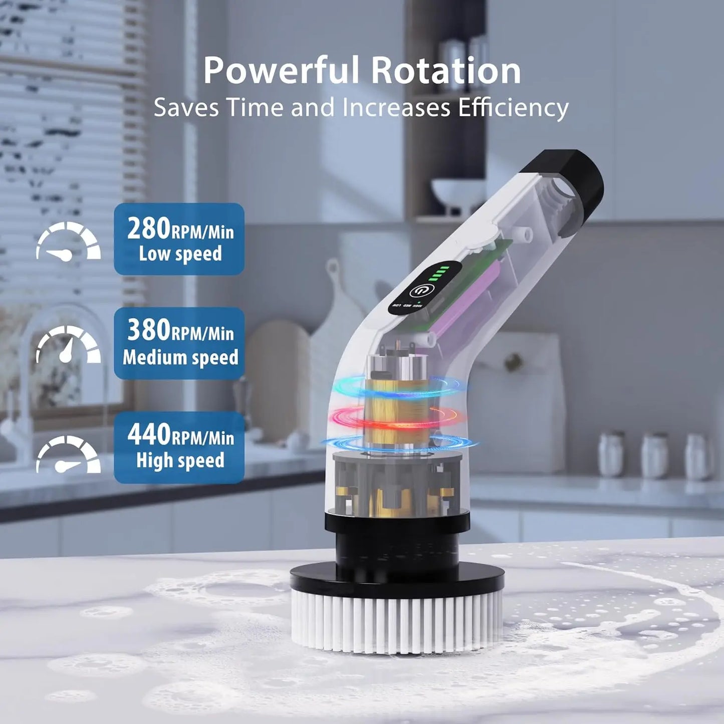 Electric Multipurpose Cleaning Brush