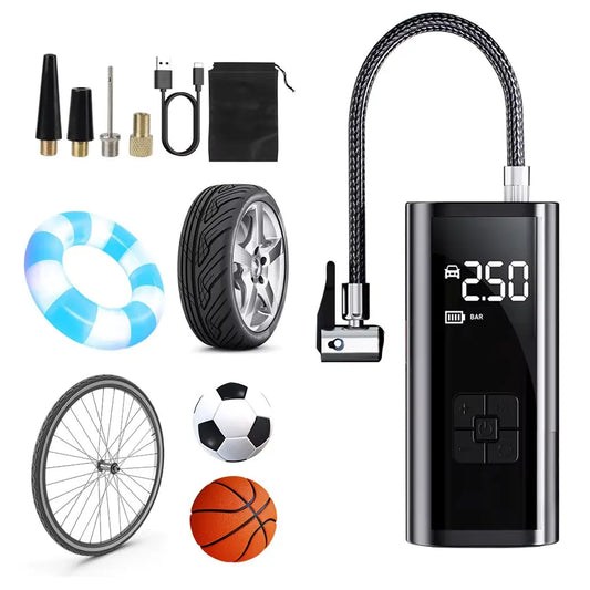 Portable Wireless Tire Inflatable Pump Car